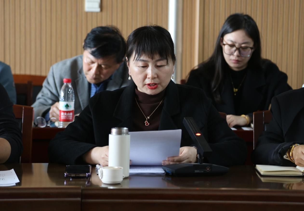 刘院长发言